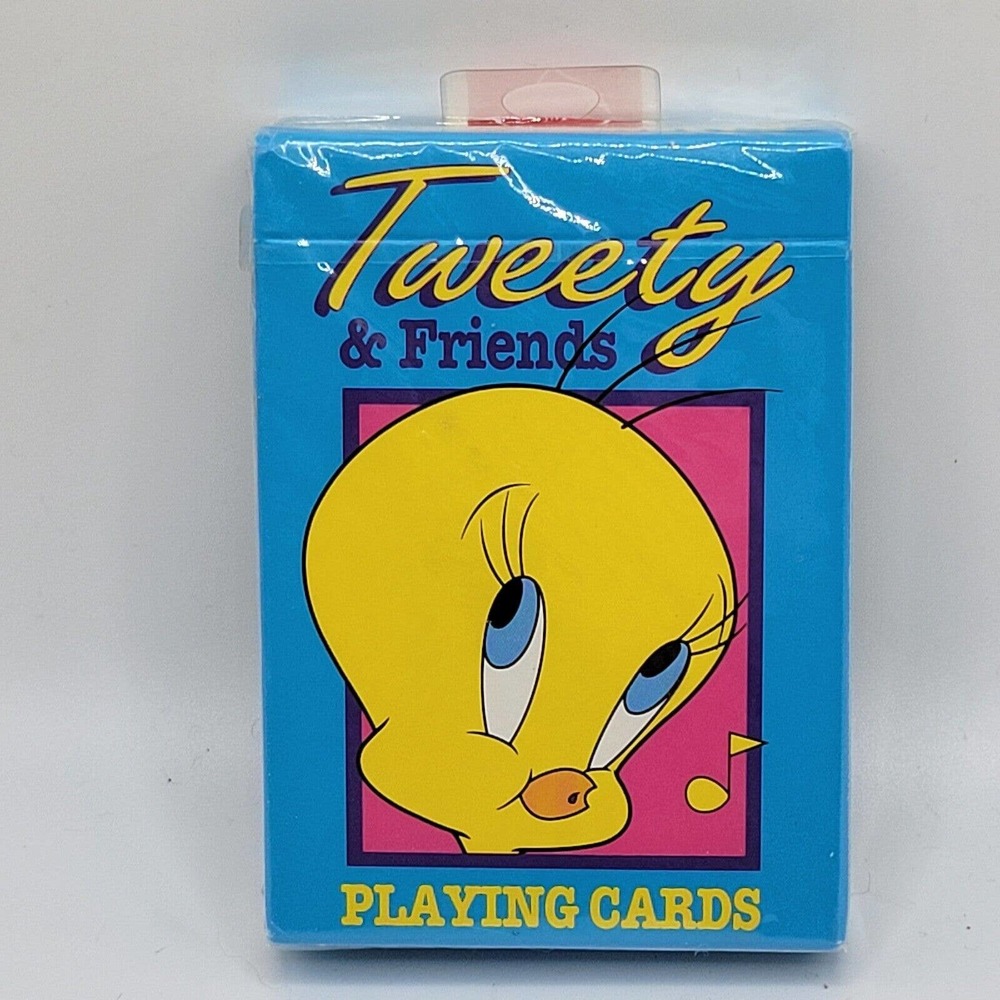 Looney Tunes Playing Cards Tweety And Friends 1994 Vintage NOS Collectible